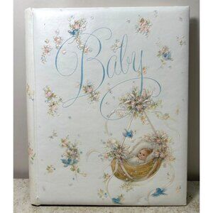 Vintage Hallmark Baby Book Album Our Baby's Keepsake Lois Jackson